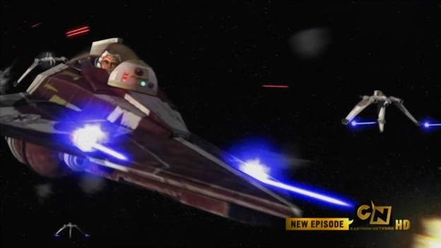 Ahsoka Tano módosított Jedi Starfightere