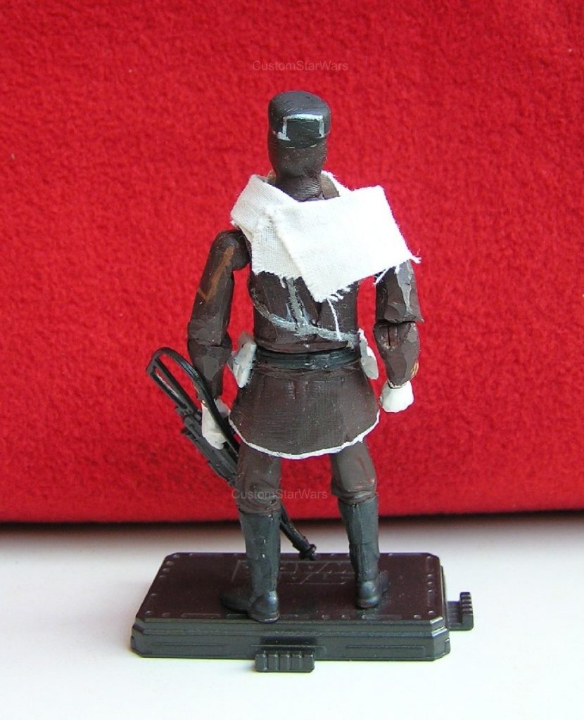 custom onderoni szeparatista Vaklu katona figura hátulról