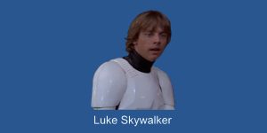 Luke Skywalker rohamosztagos álruhában