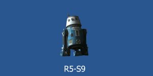 R5-S9 kék astromech