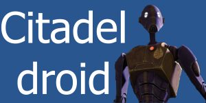 Citadel droid, pajzsos commando droid